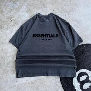 Y2K Essentials Fear of God Spellout Tee
